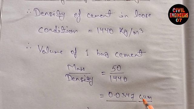 How To Calculate The Volume Of 1 Bag 50 kg Cement | Civil Engineering | смотреть онлайн