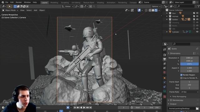 The Easiest Way to Render Wireframes in Blender (Tutorial) смотреть онлайн