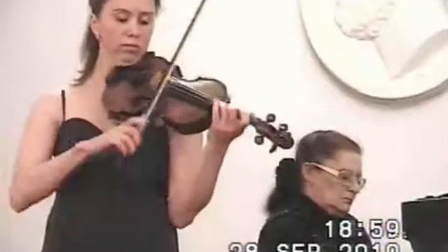 Maurice Ravel. Tzigane. Daria Ziatdinova, violin смотреть онлайн