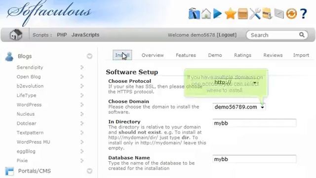 How to install MyBB from Softaculous смотреть онлайн