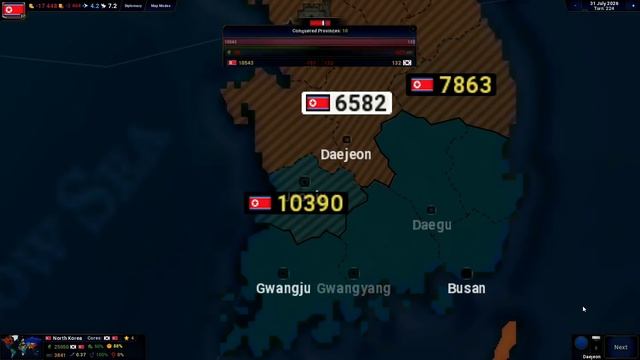 Age Of Civilization 2 - North Korea Vs South Korea Gameplay смотреть онлайн