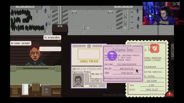 TÜRKİYE PASAPORT MEMURU! | PAPERS PLEASE смотреть онлайн