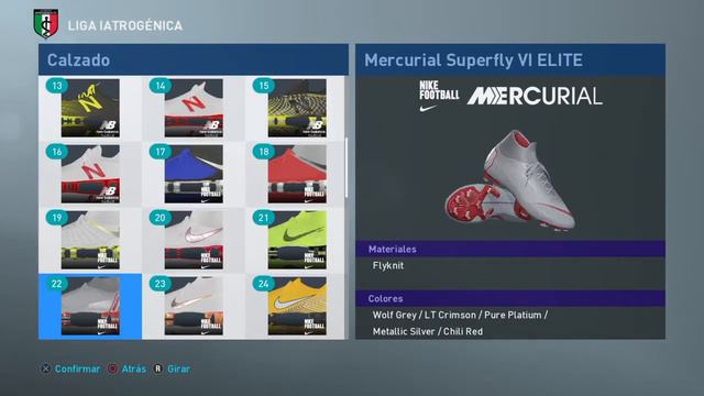 PES2019 | Todas las botas DLC 2 смотреть онлайн