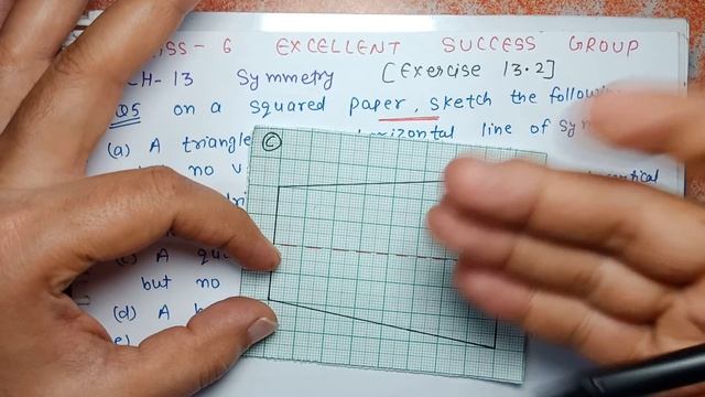 Class 6 Ex 13.2 Q 5 | Symmetry | Chapter 13 | Exercise 13.2 | Math NCERT Solutions| CBSE смотреть онлайн