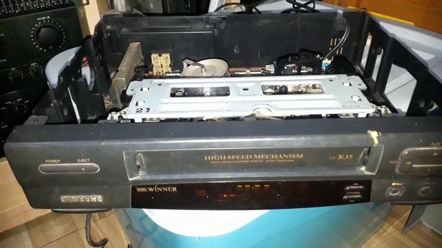 SAMSUNG vt-k35 vhs player/ recorder. смотреть онлайн
