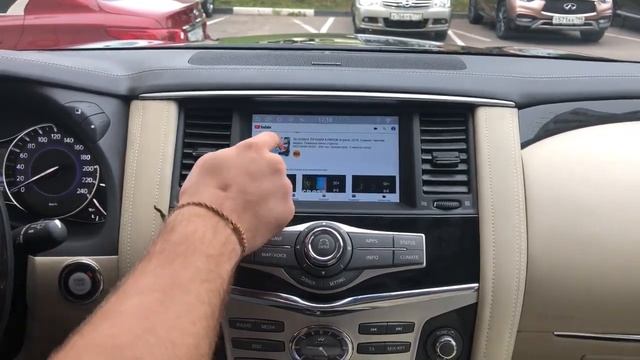 Infiniti QX80 2018+ - дополнительная мульитмедиа - YouTube, Online TV смотреть онлайн