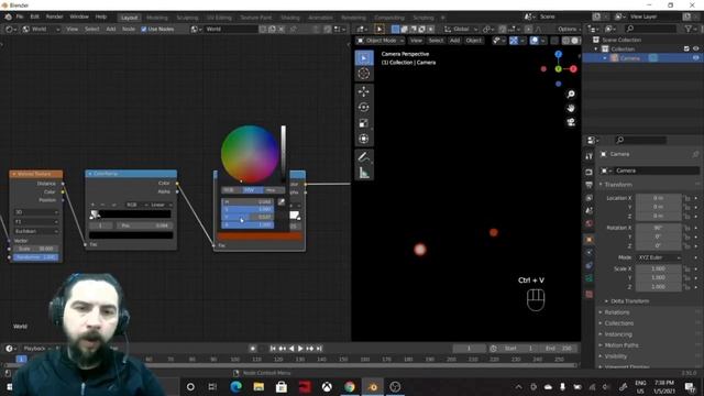 Free Blender Starfield Worldshader Night Sky Spaceshader Nodegroup Star James Webb Space HDRI How t смотреть онлайн