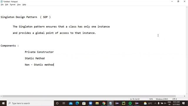 How to create Property File(Singleton Design Pattern) using Java in Eclipse for beginners Part-1 смотреть онлайн