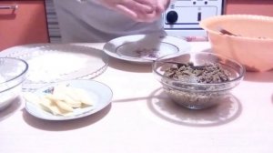 Зразы мясные с грибами и сыром