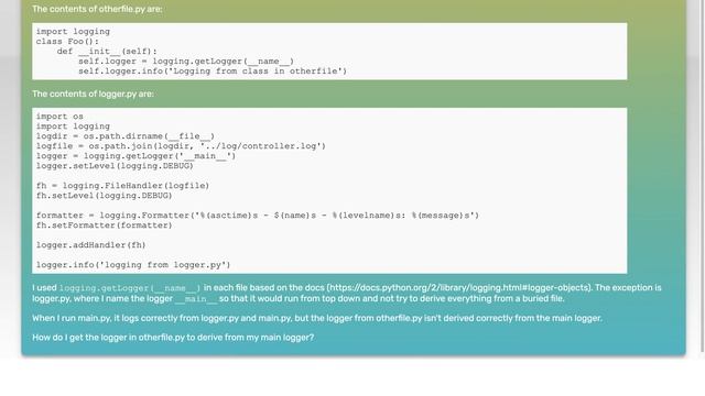 python loggers as children of __main__ смотреть онлайн
