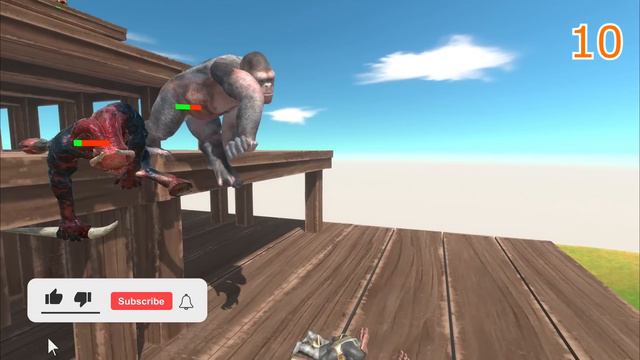 Table Stairs Championship - Animal Revolt Battle Simulator