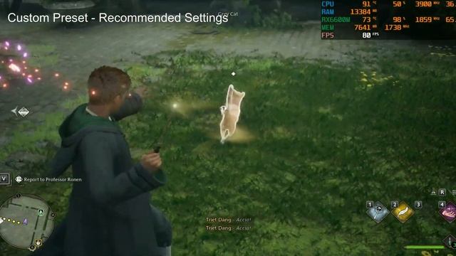 Hogwarts Legacy (Ultra Settings) - RX 6600M - R5 5600H - Lenovo Legion 5 смотреть онлайн