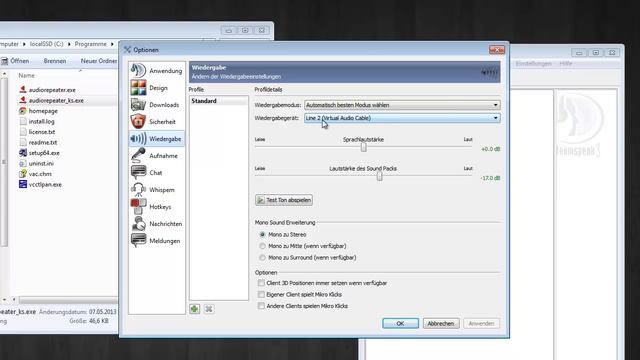 Virtual Audio Cable Einstellungen смотреть онлайн