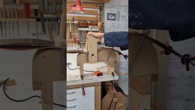 Using The Homemade Bending Machine