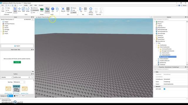 How to enable bubble chat in Roblox Studio смотреть онлайн