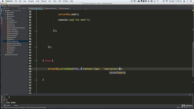 HTPP and JSON data part 2 . Core Fundamentals - HTTP - NPM and More. . Node.js for Beginners. смотреть онлайн