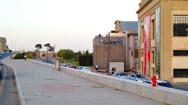 Баку поселок Сабаил (Баилова) вечерком смотреть онлайн
