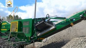 Дробление бетона, железобетона, гранита | Переработка | Рециклинг | Щековая дробилка