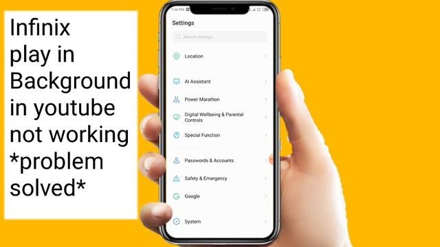 youtube play in background not working in Infinix mobile//infinix me background music kaise sune!! смотреть онлайн