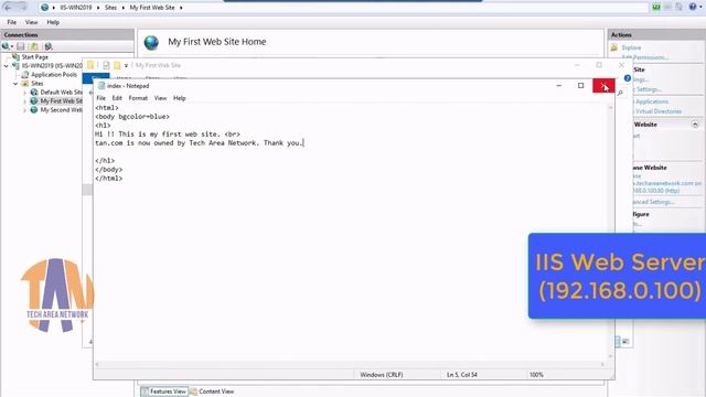 Redirect Users To Another Website | Website Redirection In Windows Server 2019 [WEB SERVER 05] смотреть онлайн