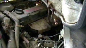 Nissan Atlas TD27 Тестирование ДВС