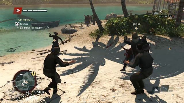 Assassin's Creed 4 Black Flag Beat-up смотреть онлайн