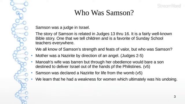 Java with Jesus 10/18/22 - The Strength of Samson смотреть онлайн