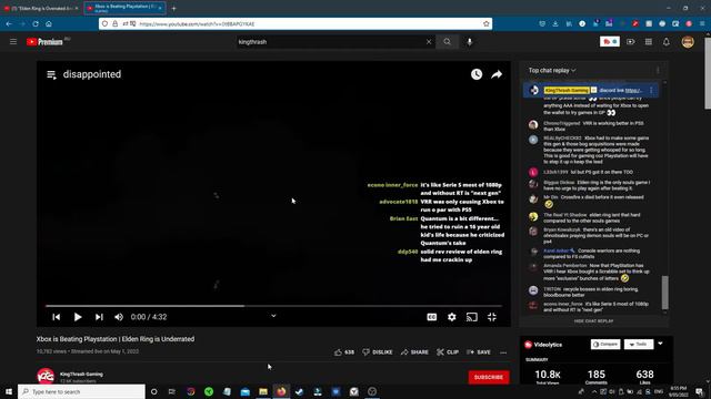 Sony Fanboy King Thrash Loses It Over Elden Ring Outperforming Horizon Forbidden West смотреть онлайн