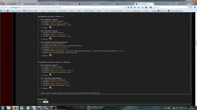 Gothic 2 Rückkehr Installationstutorial смотреть онлайн