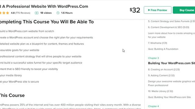 Fiverr Review|Build A Professional Website With WordPress.Com смотреть онлайн