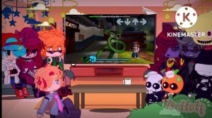 Friday night funkin' reacts to VS Rainbow Friends // Gacha Club // Ft. FNF Week Characters