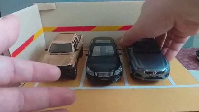 Diecast diorama parking garage convertible to various scale 1/64, 1/43 & 1/32. смотреть онлайн