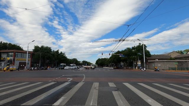 Beijing Drive 2020 [4k] 北京驾驶 Crossing Beijing: Chaoyang Park To Sanlihe Road, China 从朝阳公园到三里河路