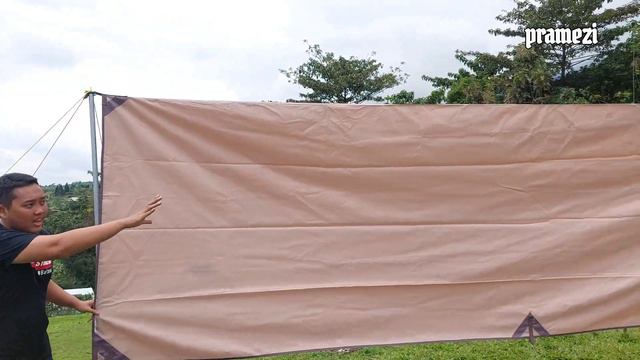 Tutorial Pasang Flysheet Tahan Hujan & Angin Kencang | Tarp Setup | Flysheet Naturehike NH20TM006 смотреть онлайн