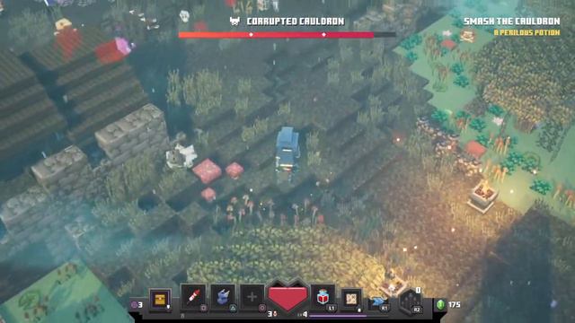 [MINECRAFT DUNGEONS][#2]:THESE VILLAGERS SELFISH THEY WONT TRADE U FOR NOTHING -_- смотреть онлайн