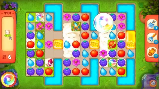 Gardenscapes Hard level 4131 смотреть онлайн