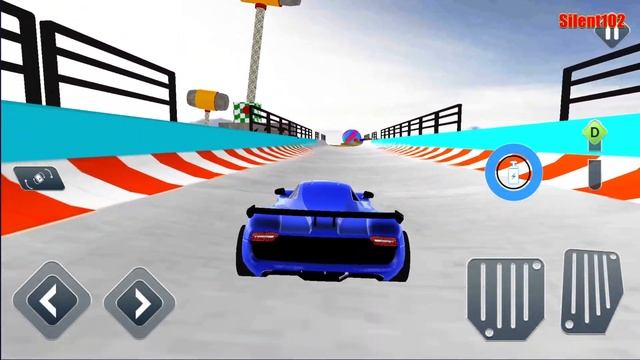 Crazy Car Stunts Driving – Ultimate Car Games - Impossible Car Tracks Racing #2 - Android Gameplay смотреть онлайн