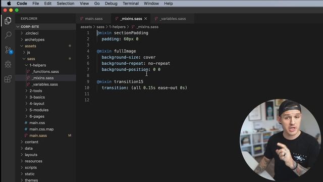 Organizing Sass | Front-End Architecture смотреть онлайн
