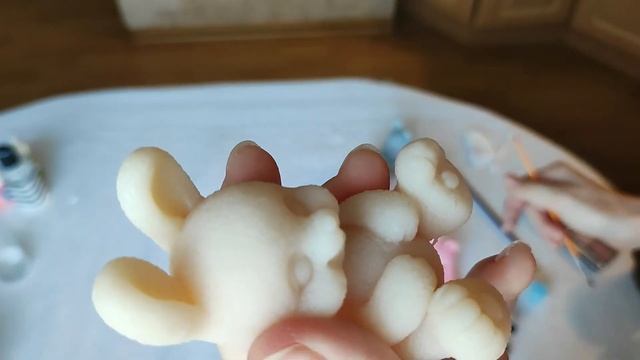 Как сделать радужное мыло своими руками? Делаем мыло-зайку. Рисуем красивую мордочку на мыле. смотреть онлайн