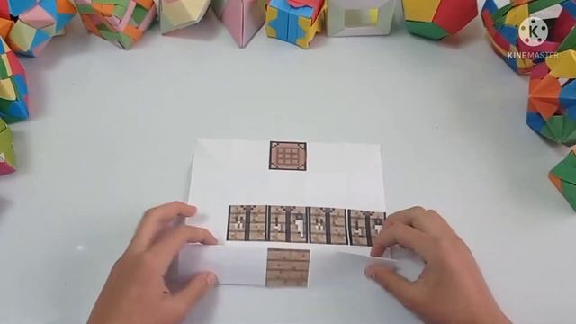 Origami Minecraft Block, Origami Cube Tutorial || Origami Minecraft || Makelist #3 || Colorfull Cub смотреть онлайн