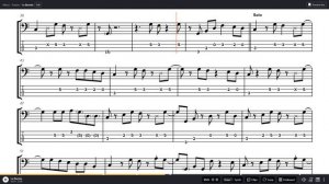 Ritchie Valens - La Bamba Bass Tab