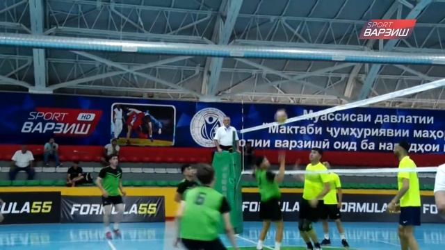 Ҷамъбасти сол. Волейбол смотреть онлайн