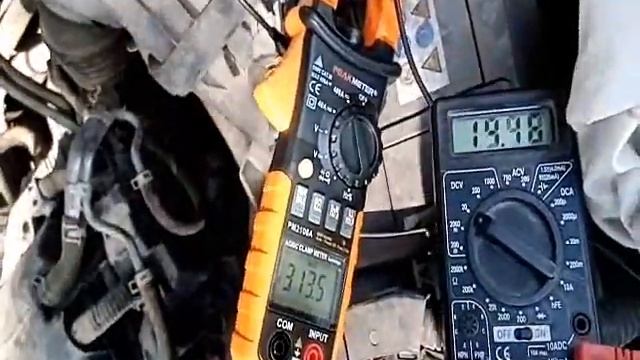 Пусковой ток стартера Honda CR-V v2.0 смотреть онлайн