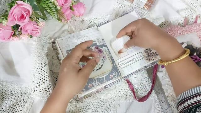 Etsy Update:French Themed Journals;French Lavender & Bella Rose #junkjournals #handmadejournals смотреть онлайн