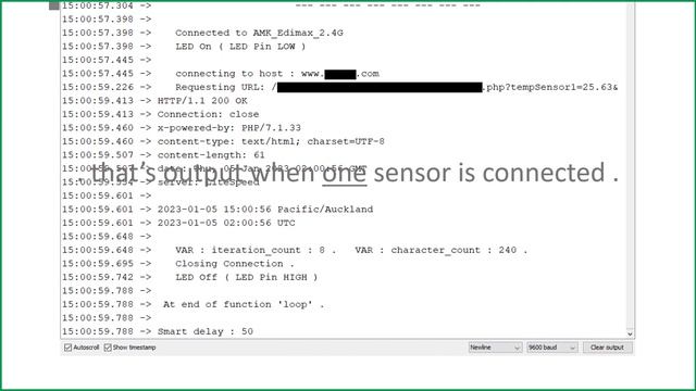 Multiple DS18B20's interfaced with ESP8266 based NodeMCU Lolin Version 3 смотреть онлайн