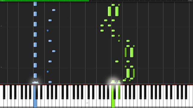 Bonetrousle - Undertale [Piano Tutorial] (Synthesia) смотреть онлайн