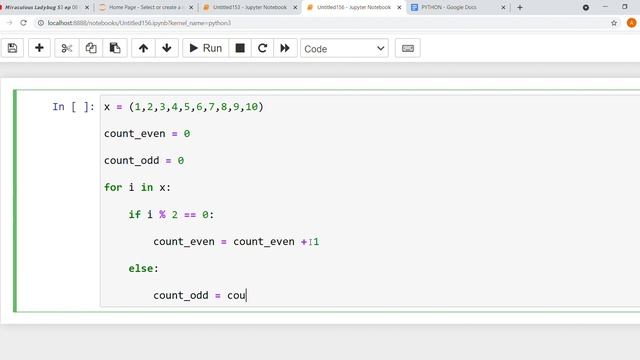 how to find even number and odd number in python смотреть онлайн