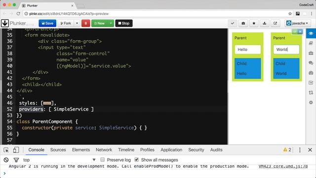 EP 10.6 - Angular / Dependency Injection & Providers /Providers and viewProviders смотреть онлайн