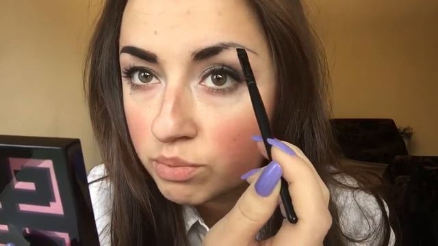 БРОВИ! ОФОРМЛЕНИЕ БРОВЕЙ ТЕНЯМИ! БЫСТРО И ПРОСТО смотреть онлайн