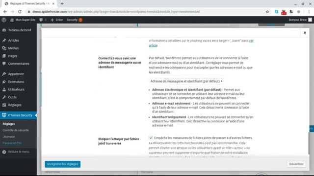 Installer et configurer iThemes Security смотреть онлайн
